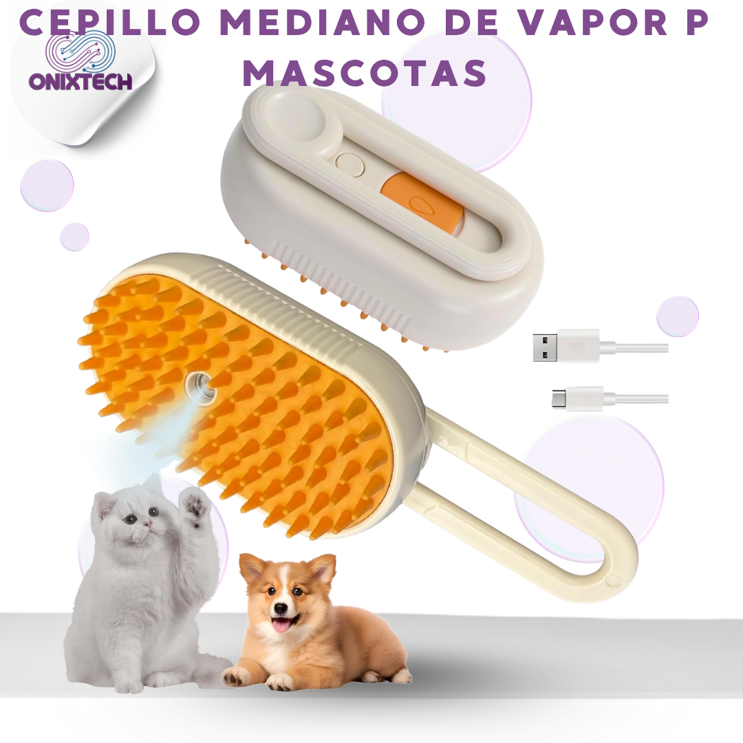 Miniatura 2 de CEPILLO MEDIANO  DE VAPOR P MASCOTAS